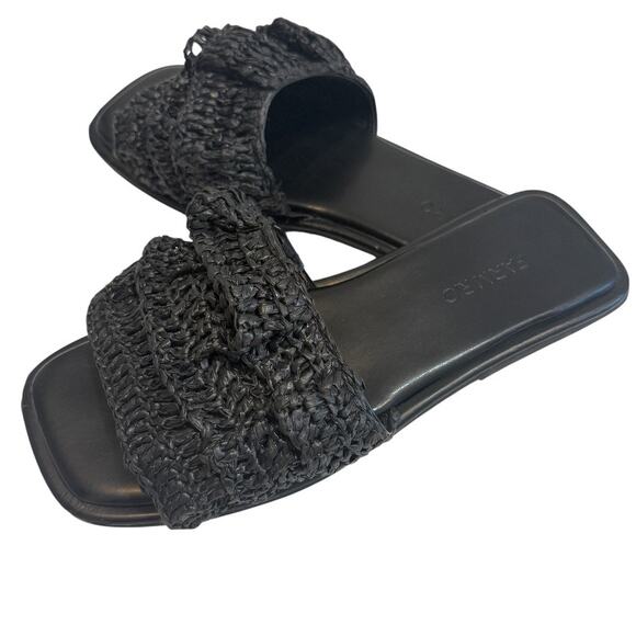 Farm Rio 7 ruffle layered crochet slide slip on sandal 2768 - Picture 1 of 8